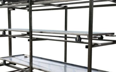 Chariot Conteneur : Stockage Mobile