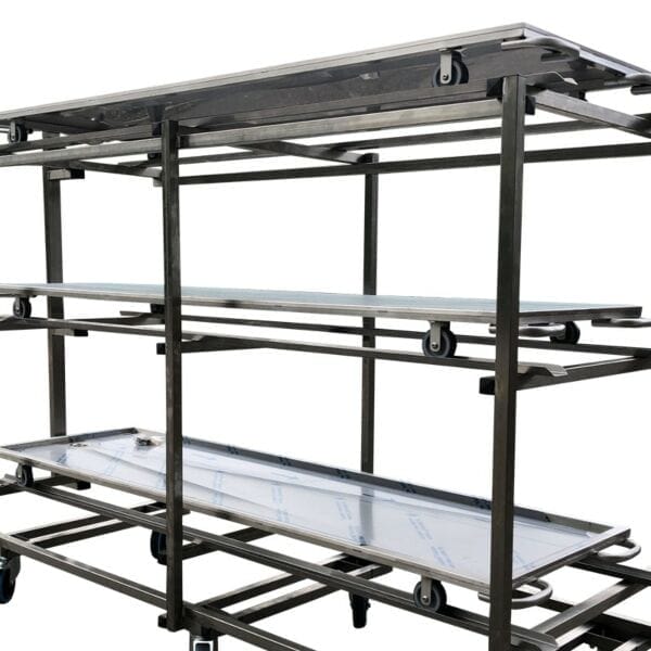 Chariot Conteneur : Stockage Mobile